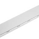 Amerimax 7 in. W x 48 in. L White Plastic Gutter Cover