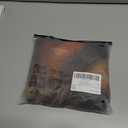 Women's Tie Dye Backless Mini Dress Summer Crew Neck Mesh Party Club Dresses (M)