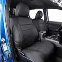 EKR Tacoma Car Seat Covers Custom Fit for Toyota Tacoma (Petrol) 2024 2025 2026 DoubleCab/CrewCab SR/SR5/TRD Sport/TRD Off-Road/Limited -Truck Seat Covers Full Set, Neoprene (Black)