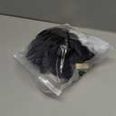 QINSEN Women's Sexy Square Neck Bodysuit Long Sleeve Double Lined Shirt Tops (Black)