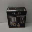 KRUPS Stainless Steel Espresso Machine: 15-Bar Pump Pressure, Milk Frother for Cappuccino and Latte, Fast Pre-Heat, 2-Cup Capacity, Cup Warmer, Easy Cleaning, 1350W, Silver