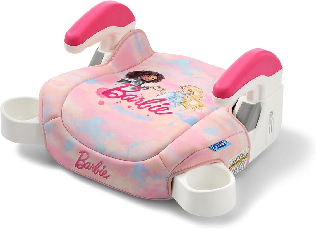 Graco TurboBooster 2.0 Backless Booster Car Seat, Barbie Painterly, Travel Booster Seat for Children Ages 4-10, Weight 40-100 Pounds and Height up to 57 Inches