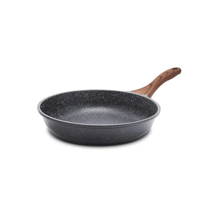 SENSARTE Nonstick Frying Pan Skillet, Swiss Granite Coating Omelette Pan, Healthy Stone Cookware Chef's Pan, PFOA Free (8/9.5/10/11/12.5 Inch) (10 Inch)