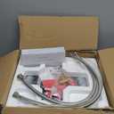 Mini Tank Water Heater Electric 2.5 Gallon Under Sink Instant Hot Water Heater with LED Dsiplay,T&P Valve,3-Way Diverter,110V 120V Point Of Use Water Heaters for Kitchen RV Bathroom Gray