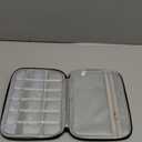 FYY Electronic Organizer, Travel Cable Organizer Bag Pouch Accessories Carry Case Portable Waterproof All-in-One Storage for Cable, Cord, Charger, Phone, Earphone - Large Black