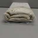 Meracorallo Muslin Swaddle Blanket, 100% Cotton Receiving Blanket Soft and Breathable Swaddle Wrap for Baby Boys and Girls, Cream