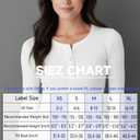 Women's Long Sleeve Henley Tops, Slim Fitted Ribbed Casual Tee Top, Stretchy Casual Shirts(Pink,XL) (Pink, XL)