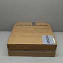 Ceiling Fans with Lights and Remote, 20" Modern Low Profile Ceiling Fan with Light, 2700K-7000K Stepless Dimming Fandelier Flush Mount Led Fan Light and 6 Wind Speeds for Bedroom(Black)