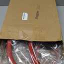 Soulchen 2 Pcs Mini Street Hockey Net Youth Indoor Outdoor Sport Steel Hockey Goal for Roller Street Portable Junior Goal Practice and Training