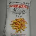 The Daily Crave Lentil Chips, Spicy Sriracha, Protein, Gluten-Free, Non-Gmo, Kosher, Crunchy, 5.5 Oz (Pack Of 8)