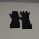 FREETOO Compression Gloves Women Men for Sleeping, Rheumatoid Arthritis Gloves for Women for Wrist Thumb Pain, Carpal Tunnel Relief Gloves for Work, Nerve Pain,Edema Fit Palm 6.8''-7.3'' Black S