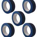 Painters Tape Bulk Painter Tape Blue Wide Roll, Blue Masking Tape, for General Purpose Wall Painting, Home Improvement Indoor and Outdoor (5pack, 1.5 inchx55 Yards,Total 275yards)