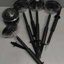 Bright Solar Pathway Lights 6 Pack,Color Changing+Warm White LED Solar Lights Outdoor,IP67 Waterproof Solar Path Lights,Solar Powered Garden Lights for Walkway Yard Backyard Lawn Landscape Decor