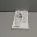 Resin Christmas Reindeer Figurines: 2pcs White Christmas Deer Statues, Elegant Accent Winter Deer Table Ornaments, Classic Gifts Xmas Decorations for The Home