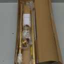 Closet Rods For Hanging Clothes, 17-40 Inch Adjustable Closet Rod, Stainless Steel Heavy Duty Closet Hanging Rod-Gold