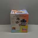 Nostalgia 2-Quart Electric Ice Cream Maker  Make Homemade Ice Cream, Gelato, Sorbet & Frozen Yogurt  No Salt/Ice Needed, Digital Controls, Mix-In Chute & Freezing Gel Canister  Stainless Steel