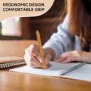 HZDIYAKE Black Gel Pens, Bulk Click Pen, 0.5mm Fine Tip, Smooth Writing, Black Ink Quick-Drying & Leak-Proof. Ideal for School, Office, and Journaling (60-Pack)