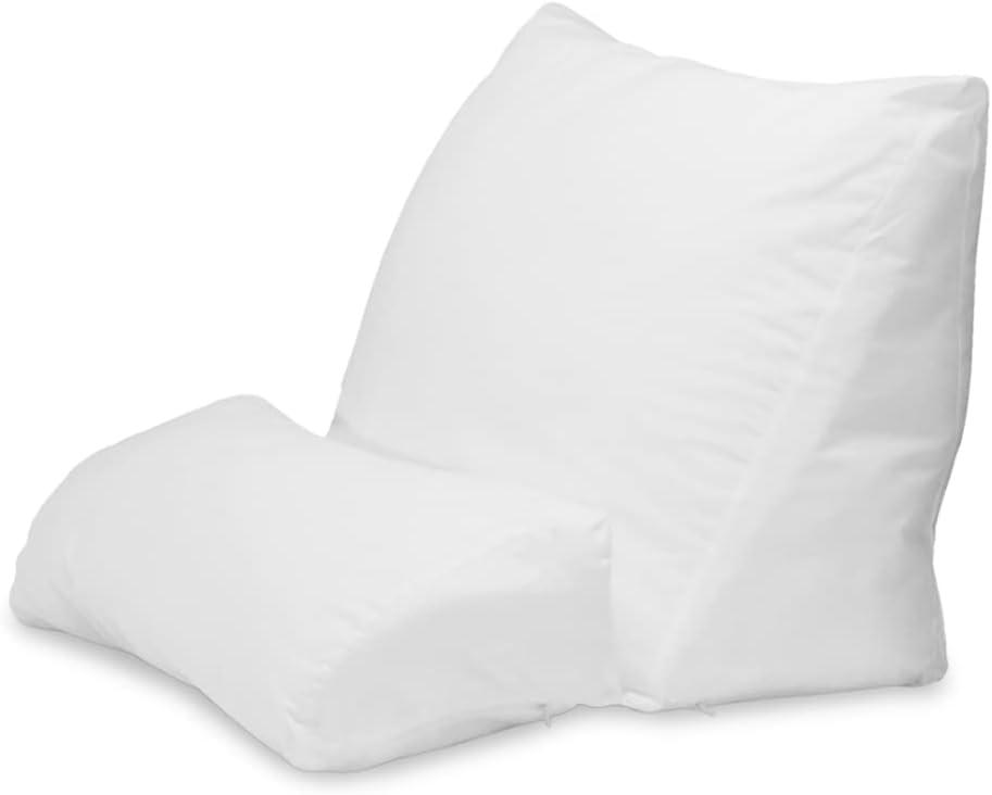 Contour Flip Pillow - 10-in-1 Rest Positions Bed Wedge for Gentle, Plush Elevation for Back, Knees, Legs or Stomach Support Comfort & Relief - Standard Size (20 inch Width - Pillow ONLY)