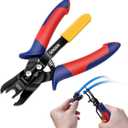 Air Line Removal Tool for 1/4”, 5/16” Push to Connect Fittings, Push-Fit Air Hose Fittings Disconnect Pliers, Quick Connect Release Pliers for 6mm, 8mm Pneumatic Connectors