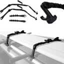 T-Pull Quick-Release Tie-Down Strap (2 Straps Included)  Fast, One-Handed Strap System for Surfboards, Paddleboards, Kayaks & Roof Racks  Ultra-Durable, Easy to Use, No Knots or Hassle