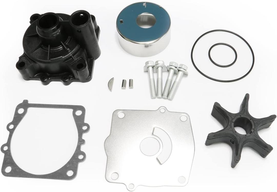 61A-W0078-A3-00 Water Pump Impeller Repair Kit Replacement for Yamaha Outboard V6 150 175 200 225 250 300 HP VMAX Boat Motor Engine Parts Rebuild Service Sierra 18-3396 61A-W0078-A2