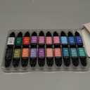 JODSONE 20 Colors Airbrush Gel Nail Polish Set for Nail Gradients No Dilution Fine Mist Nail Gel Nail Polish DIY Various Patterns Nail Art Nail Art Design Salon Kit Girls Gift