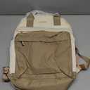 LOVEVOOK Laptop Backpack for Women 15.6 Inch Laptop Bag with USB Port, Fashion Waterproof Backpacks Teacher Nurse Stylish Travel Bags Vintage Daypacks Bookbag for College School Work | Laptop Bag, with USB Port, Backpacks, Teacher, Nurse, Stylish (Khaki & Pinkish Beige)