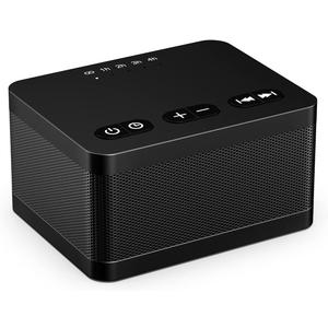 Sound Machine White Noise Machine with 30 Soothing Sounds 36 Levels Volume 5 Timers and Memory Function Effectively Blocks Noise Ideal Sleep Machine for Baby Kids Adults (Black)
