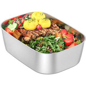 Vingud 1.5L Replacement Stainless Steel Container Electric Lunch Box (Model: DFH-001), Food Container, Eco Safe & Healthy, Dishwasher Safe (Silver)