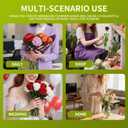 2pcs Rose Thorn Stripping Tools and 1pcs Florist Scissors, Thorn Remover, Flower Leaf Remover, Rose Thorn Remover for DIY and Gardening Work