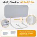 Portable Bed Rails for Toddler: Travel Baby Bed Rail Guards for Crib, Twin, Queen, Full, King Size Beds - Easy to Assemble, Safe Guard Bed Side Rail for Toddlers and Kids