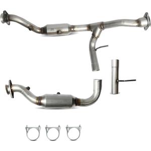 645167 645770 Catalytic Converter Compatible With 2015 2016 2017 2018 2019 2020 Fo*d F-150 2.7L V6 Turbocharged, Left And Right 2Pcs, EPA Standard