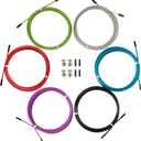 Replacement Cable for Speed Jump Rope, 6pcs 10ft Stainless Steel Wire with Polymer Coating for High Speed Jump Ropes