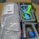 74" 50" Large Baby Playpen, Baby Playard for Babies and Toddlers, PlayPen for Indoor & Outdoor, Sturdy Safety Play Yard with Soft Breathable Mesh, Anti-Fall, Ball x 18, Handle x 2, Grey