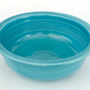 Vintage Fiesta 9 1/2" Vegetable Bowl in Turquoise