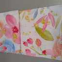 Graduation Party Backdrop Pink Blue Floral Green Leaves Background for Photography Congrats Grad 2026 Prom Party Decorations Favors Banner Photo Booth Studio Props 7x5ft