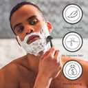 Bambaw Double Edge Safety Razor with 5 Safety Razor Blades, Single Blade Razor for Men with Razor Stand, Double Edge Razor, Safety Razors for Men - Black