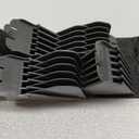 Clipper Guards for Wahl 10 12 14 16 18 20 Hair Clipper Guards 6pcs Extra Long Clipper Guard Attachments 2.5 Inch Clipper Guides Multiple Sizes Universal 2.5", 2.25", 2", 1.75", 1.5", 1.25" (Gray)