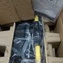 COOS BAY 1500W Space Heater with Thermostat, Electric Greenhouse Heater for Grow Tent, Garage, RV, Shed, Radiant Heat, IPX4 Water-Resistant, Overheat Protection, 1 Pack, Black