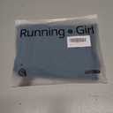 RUNNING GIRL Womens Ribbed V Crossover High Waist Yoga Pants Flare Leggings for Women with Side Pockets (S)