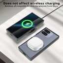 for Google Pixel 10 Pro Fold Bumper Case Compatible with Pixelsnap, Metal Aluminum Frameless Fast Heat Dissipation, 4 Corner Shockproof Protection Phone Cover Case for Pixel 10 Pro Fold (Black)