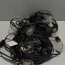 addlon 100FT LED Outdoor String Lights with Remote Waterproof Patio Lights with Shatterproof ST38 Replaceable Bulbs, Dimmable Outside Hanging Light Connectable for Porch, Backyard (100FT(30 Sockets))