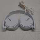 Sony ZX Series Wired On-Ear Headphones, White MDR-ZX110