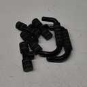 READAEER Push Up Bars Gym Exercise Equipment Fitness 1 Pair Pushup Handles with Cushioned Foam Grip and Non-Slip Sturdy Structure Push Up Bars for Men & Women (Gray)