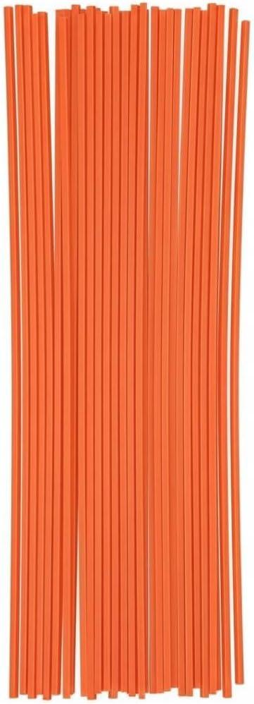 0.155" x 18.5" Pre-Cut Trimmer Line (24-Pack), Heavy Duty Weed Eater String, Replaces OEM 490-040-C035, 734-0112, 731-10080, Fits Cub Cadet, Troy Bilt, MTD Walk-Behind Trimmers