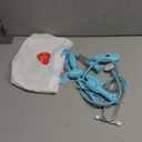 Kids Doctor Kit, 8 Pieces Toddlers Doctor Playset with Medical Storage Bag & Real Stethoscope, Pretend Play Doctor Toys Birthday Gift for Boys Girls Aged 3 4 5 6 (Blue)