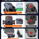 TORRAS Ultra-Durable Phone Holders for Your Car96+LBS Strongest Suction Car Phone Holder Mount, Safety Certs Cell Phone Car Mount Truck for Dashboard Windshield Vent for iPhone 17 16 15 14 Pro Max