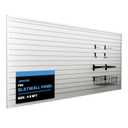 Slatwall Panel 4x8 Ft White Slat Wall Paneling for Garage Storage