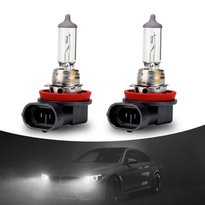 awlbed 2 PCS Car Halogen Fog Light Bulb, 12V 55W 2 PCS, White #H11