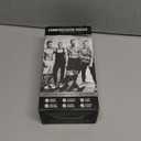 CHARMKING Compression Socks for Women & Men Circulation (3 Pairs) 15-20 mmHg is Best Support for Athletic Running Cycling (Small-Medium, 01Black/Black)